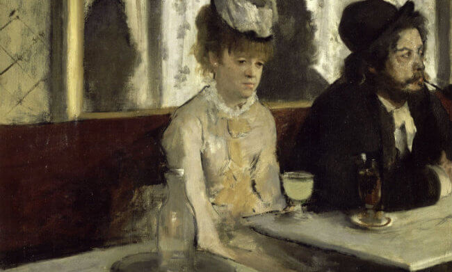 L’absinthe by Edgar Degas – 1873