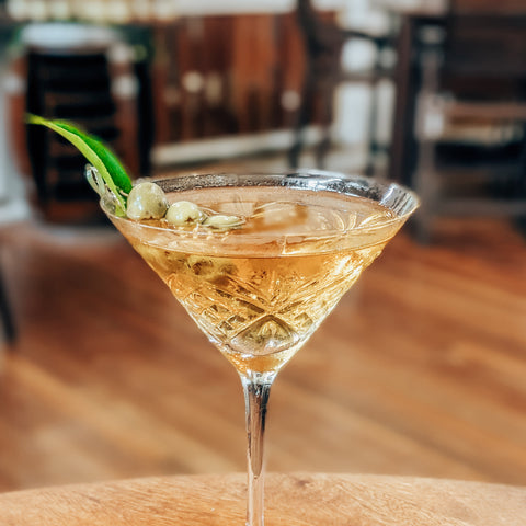 Lemon Myrtle Martini Cocktail